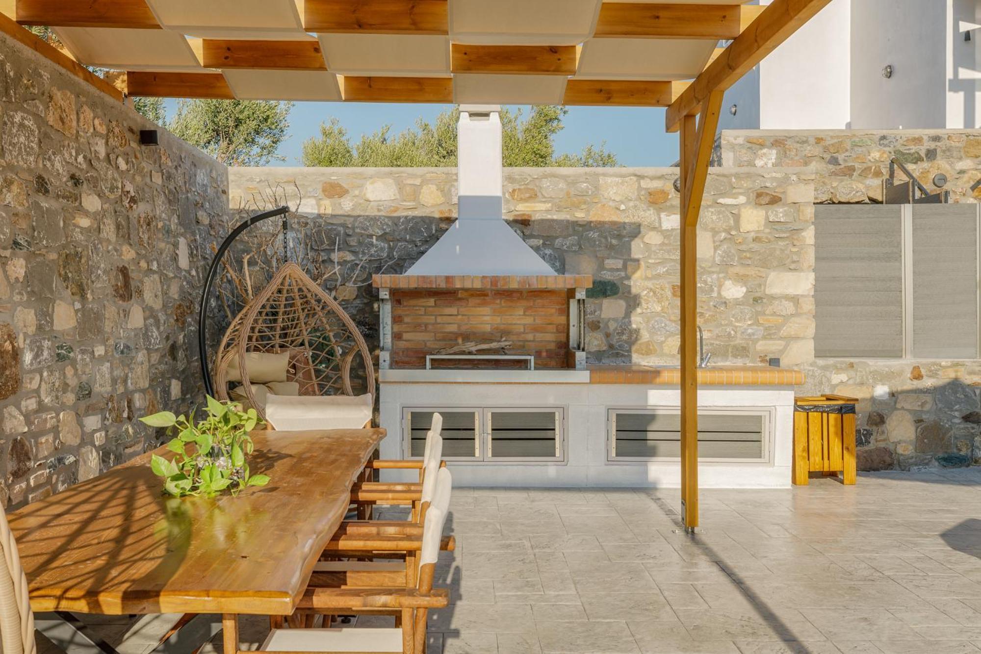 Mediterranean View Villa Макригиалос Экстерьер фото